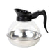 64 OZ POLYCARBONATE COFFEE DECANTERS W/ STAINLESS STEEL BASE LOT OF 1 (Ea)-cityfoodequipment.com