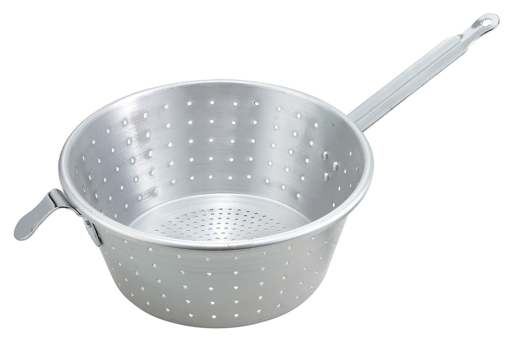 Spaghetti Strainer, 9", Alu (12 Each)-cityfoodequipment.com