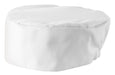 Ventilated Pillbox Hat, 3.5"H, White,Regular Size (48 Each)-cityfoodequipment.com