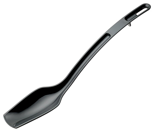 10" Buffet Spoon, 3/4oz, Black, PC, Curve (12 Each)-cityfoodequipment.com