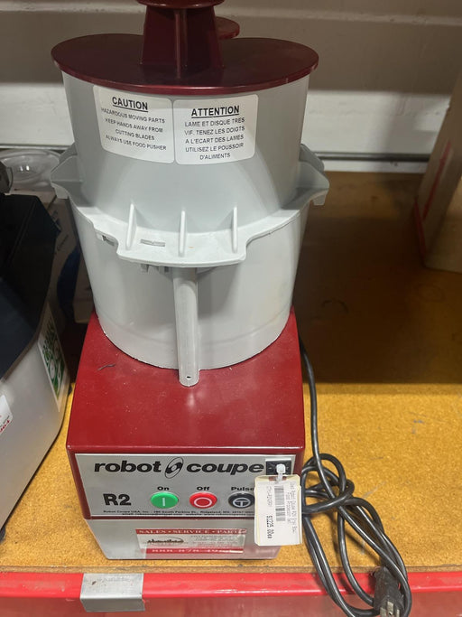 Used Robot Coupe R2N Gray Bowl Food Processor Set-cityfoodequipment.com
