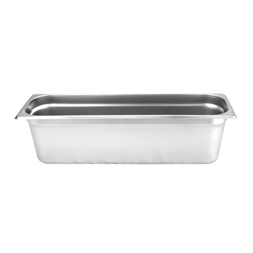 Thunder Group STPA3126L Half Size Long Steam Pan, Stainless - 6, (each)-cityfoodequipment.com
