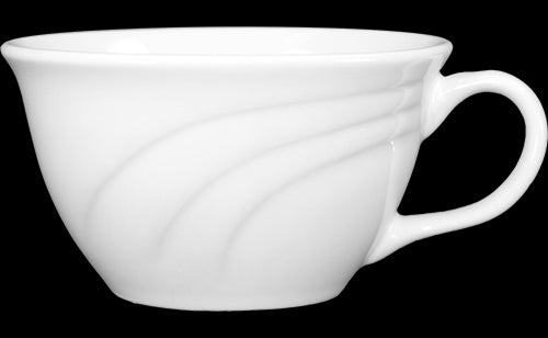 ITI - Amsterdam™ Porcelain BW Low Cup (6oz) 1 DZ Per Pack-cityfoodequipment.com