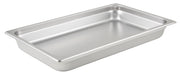 Anti-jam Steam Pan, Full-size, 2-1/2", 25 Ga S/S (6 Each)-cityfoodequipment.com