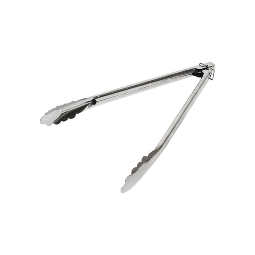 Thunder Group SLTHUT110 10"L Stainless Utility Tongs - 12, (each)-cityfoodequipment.com