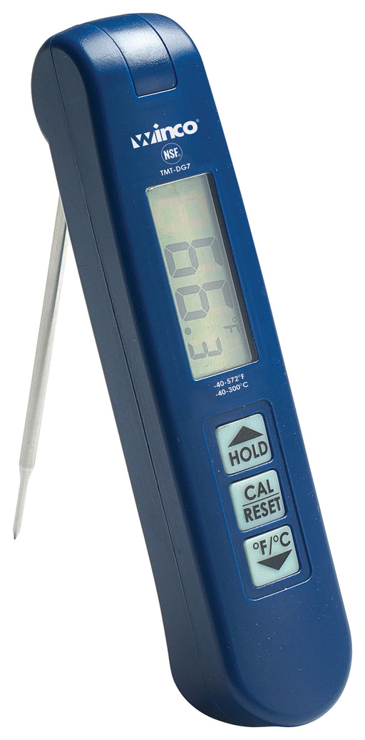 Thermocouple Thermometer, Folding Probe, -40 to 572F, NSF (12 Each)-cityfoodequipment.com
