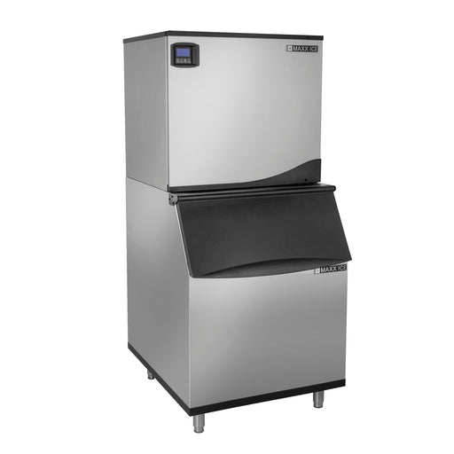Maxx Ice Modular Ice Machine, 1000 lbs - 580 lbs Storage Bin, SS-cityfoodequipment.com