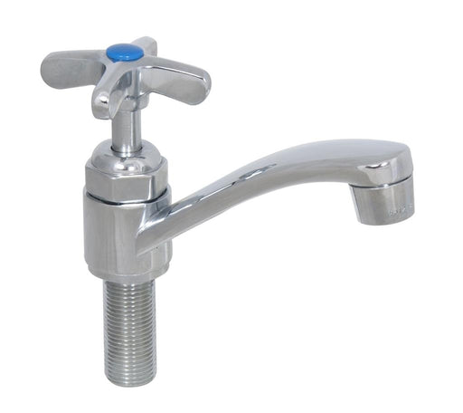 Workforce Dipper Well Faucet, Single Valve Pantry, Chrome Plated-cityfoodequipment.com