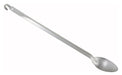 21" Solid Basting Spoon w/Hook, 2mm, S/S (6 Each)-cityfoodequipment.com