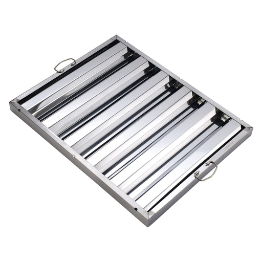 Hood Filter, 20"H X 25"W X 1-1/2"D, S/S, Horizontal (6 Each)-cityfoodequipment.com