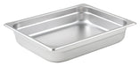 Anti-jam Steam Pan, Half-size, 2-1/2", 23 Ga S/S (12 Each)-cityfoodequipment.com