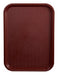 Fast Food Tray, 10" x 14", Burgundy (12 Each)-cityfoodequipment.com