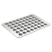 Mini Muffin Pan, 17-7/8"x25-7/8" OA, 2.1oz ea, 26 ga alum steel, silicone glazed (12 Each)-cityfoodequipment.com