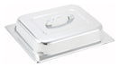 Dome Cover, Half-size, S/S (12 Each)-cityfoodequipment.com