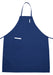 Full Length Bib Apron w/Pocket, Blue (12 Each)-cityfoodequipment.com