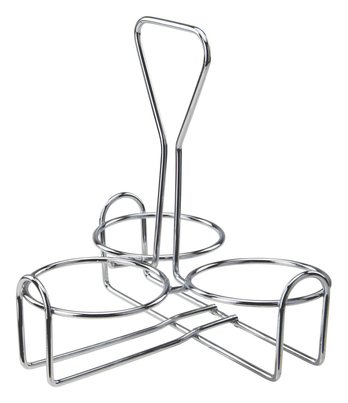 Chrome Plated Cruet Rack for Condiment Jars (12 Each) — City Food Equipment