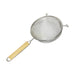 Thunder Group SLSTN5108 8" Strainer w/ Single Fine Mesh & Wooden Handle, Stainless Steel - 12, (each)-cityfoodequipment.com