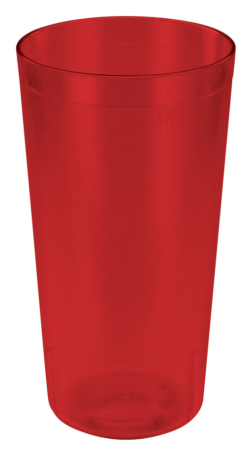 32oz Pebbled Tumblers, Red (2 Dozen)-cityfoodequipment.com