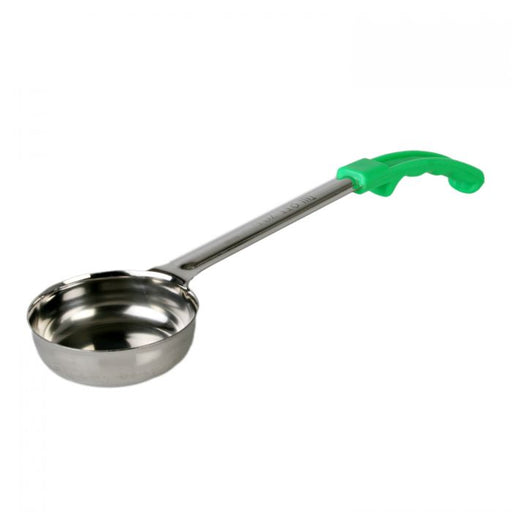 Thunder Group SLLD004A 4 oz Solid Portion Spoon w/ Stainless Bowl, Green - 12, (each)-cityfoodequipment.com