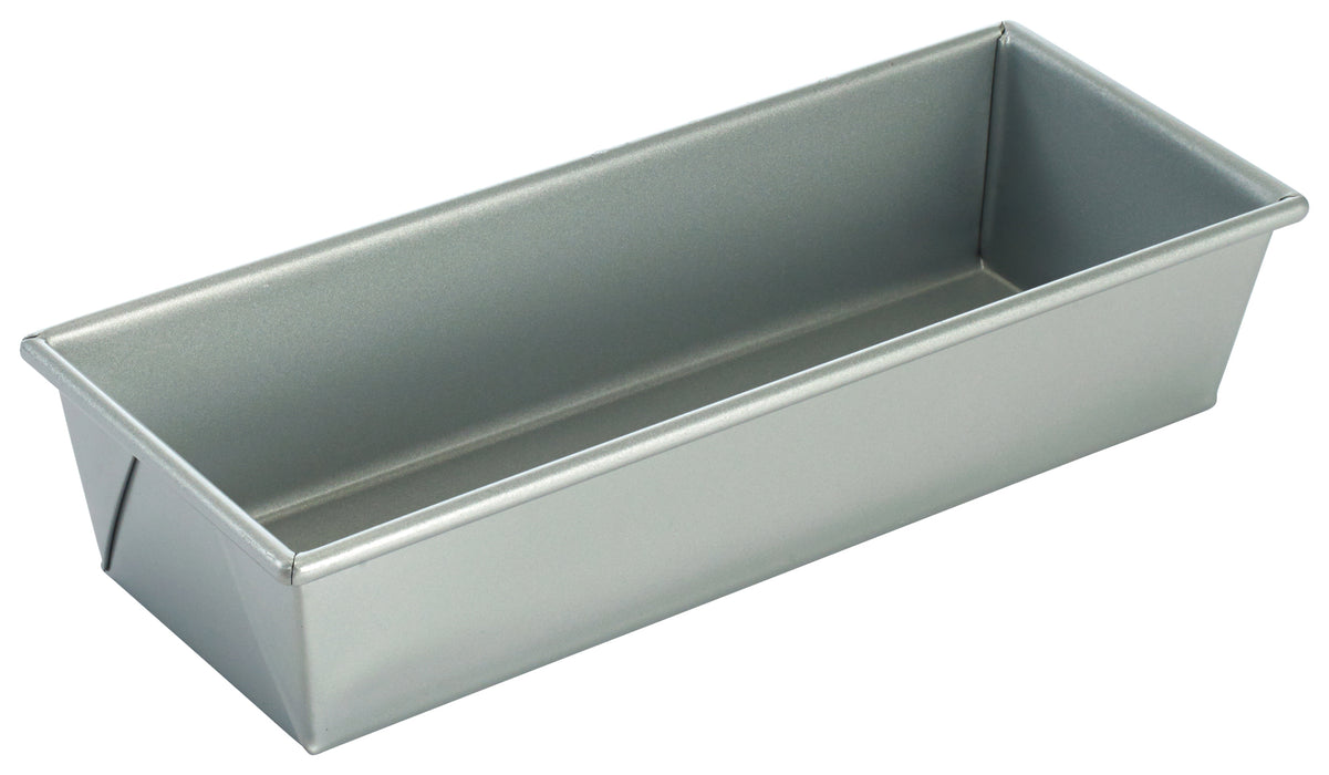 Loaf Pan, 1-1/2 Lb, 12-1/4"x4-1/2"x2-3/4"H, 0.6mm,Silicon Glaze,Aluminized Steel (12 Each)-cityfoodequipment.com