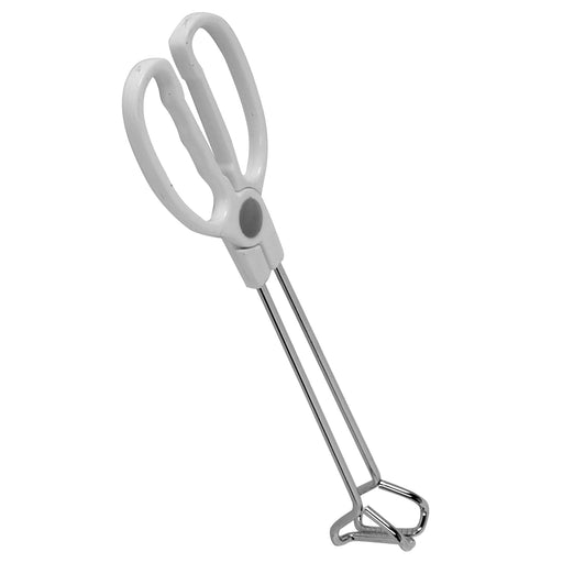 Thunder Group SLSR010 10"L Stainless Scissor Tongs - 12, (each)-cityfoodequipment.com