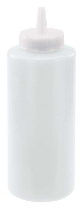 12oz Squeeze Bottles, Clear, 6pcs/pk (12 Pack)-cityfoodequipment.com