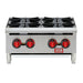 Iron Range IRHP-24-4B Hotplate, Natural Gas, Countertop, 24"W, (4) 25,000 Btu Open Burners-cityfoodequipment.com