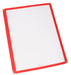 Menu Cover, Single, 9-5/16" x 12-1/8", Red (25 Each)-cityfoodequipment.com