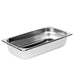 Thunder Group STPA4132 Third Size Steam Pan, Stainless - 12, (each)-cityfoodequipment.com