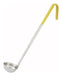 1oz, Ladle, One-piece, Yellow, S/S (12 Each)-cityfoodequipment.com