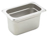 Anti-jam Steam Pan, 1/9 Size, 4", 22 Ga S/S (12 Each)-cityfoodequipment.com