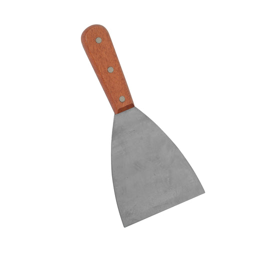 Thunder Group SLTWBS004 8 1/2" Pan Scraper w/ Wood Handle, Stainless Steel - 12, (each)-cityfoodequipment.com