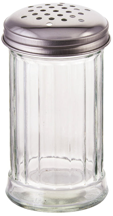 Cheese/Spice Shaker, 12oz, Perforated Tops (4 Dozen)-cityfoodequipment.com