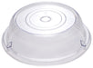 9" Clear Round Plate Cover, 2-1/2"H, Stackable, PC (12 Each)-cityfoodequipment.com