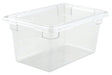 Food Storage Box, 12" x 18" x 9", Clear, PC (6 Each)-cityfoodequipment.com