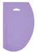 Plastic Dough Scrapers, Purple, Allergen Free, 7-1/2" x 4-3/4", 6pcs/pk (12 Pack)-cityfoodequipment.com