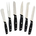 Cheese Knife Set w/ POM handle (12 Set)-cityfoodequipment.com