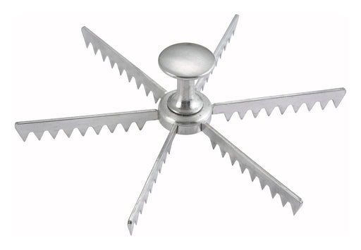 6 Cut, Pie/Cake Marker, Alu (12 Each)-cityfoodequipment.com