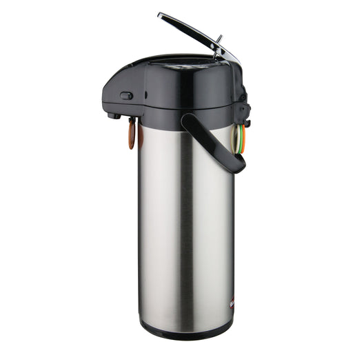 3L S/S Lined Airpot w/Lever Top, S/S Body (6 Each)-cityfoodequipment.com