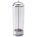 Straw Dispenser, SAN Cylinder, S/S Top (12 Each)-cityfoodequipment.com