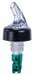 3/4oz Measured Pourer, Green Tail (10 Dozen)-cityfoodequipment.com