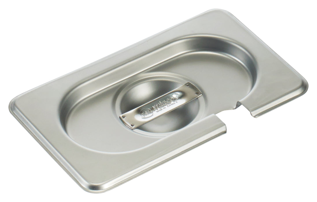 S/S Steam Pan Cover for SPJH-906GN, Slotted (10 Each)-cityfoodequipment.com