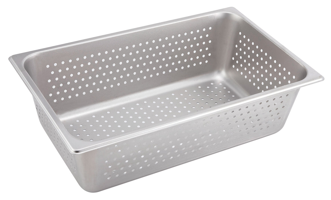 Perforated Steam Pan, Full-size, 6", 25 Ga S/S (6 Each)-cityfoodequipment.com