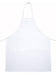 Full Length Bib Apron, White (12 Each)-cityfoodequipment.com
