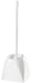 Toilet Bowl Brush with Caddy, PP, White (24 Set)-cityfoodequipment.com