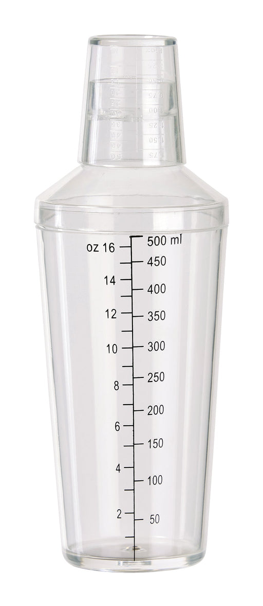 16Oz Clear Bar Shaker (12 Each)-cityfoodequipment.com