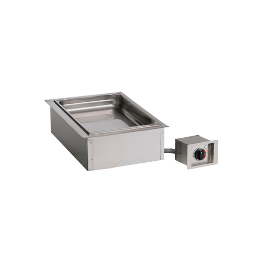 Heated 1 Compartment Drop-In W/ Hot Food Well 4" Deep-cityfoodequipment.com