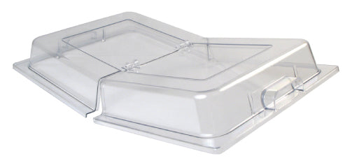 Dome Cover, Full-size, Hinged Opening, PC (12 Each)-cityfoodequipment.com