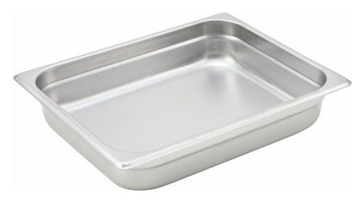 Anti-jam Steam Pan, Half-size, 2-1/2", 22 Ga S/S (12 Each)-cityfoodequipment.com