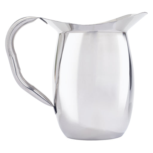 2qt Bell Pitcher, S/S (12 Each)-cityfoodequipment.com